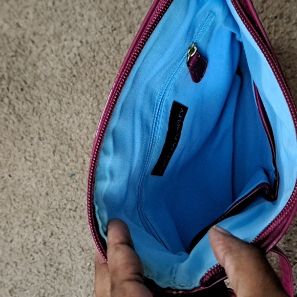 Cynthia Rowley New York Pink Nylon Handbag--PARTS - Picture 5 of 13